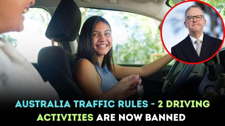 Australia Traffic Rules - 2 Driving Activities Are Now Banned
