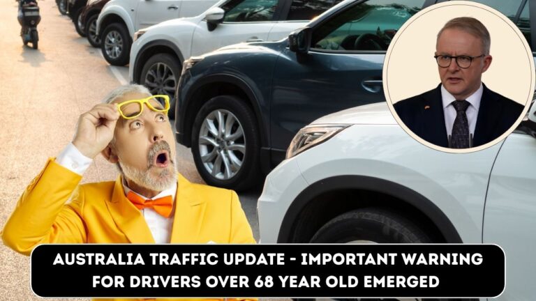 Australia Traffic Update - Important Warning For Drivers Over 68 Year Old Emerged